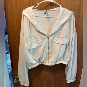 SHEIN 1X cropped hoodie